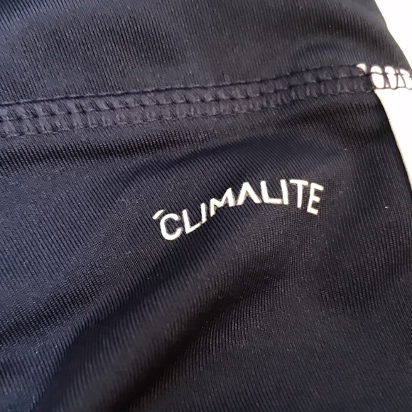 Adidas Leggings. Designed 2 Move 3 Stripes High Rise Long AthleticTights - Picture 4 of 9